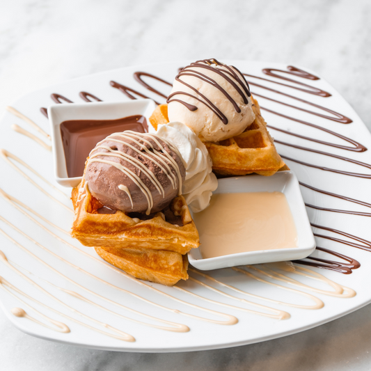 Black & White Waffle
